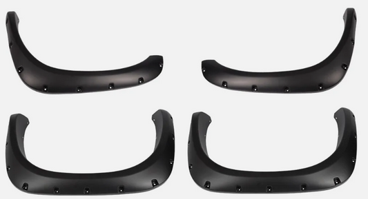 02-08 Ram 1500 03-09 Ram 2500 3500 Pocket Bolt Rivet Fender Flares 4pcs